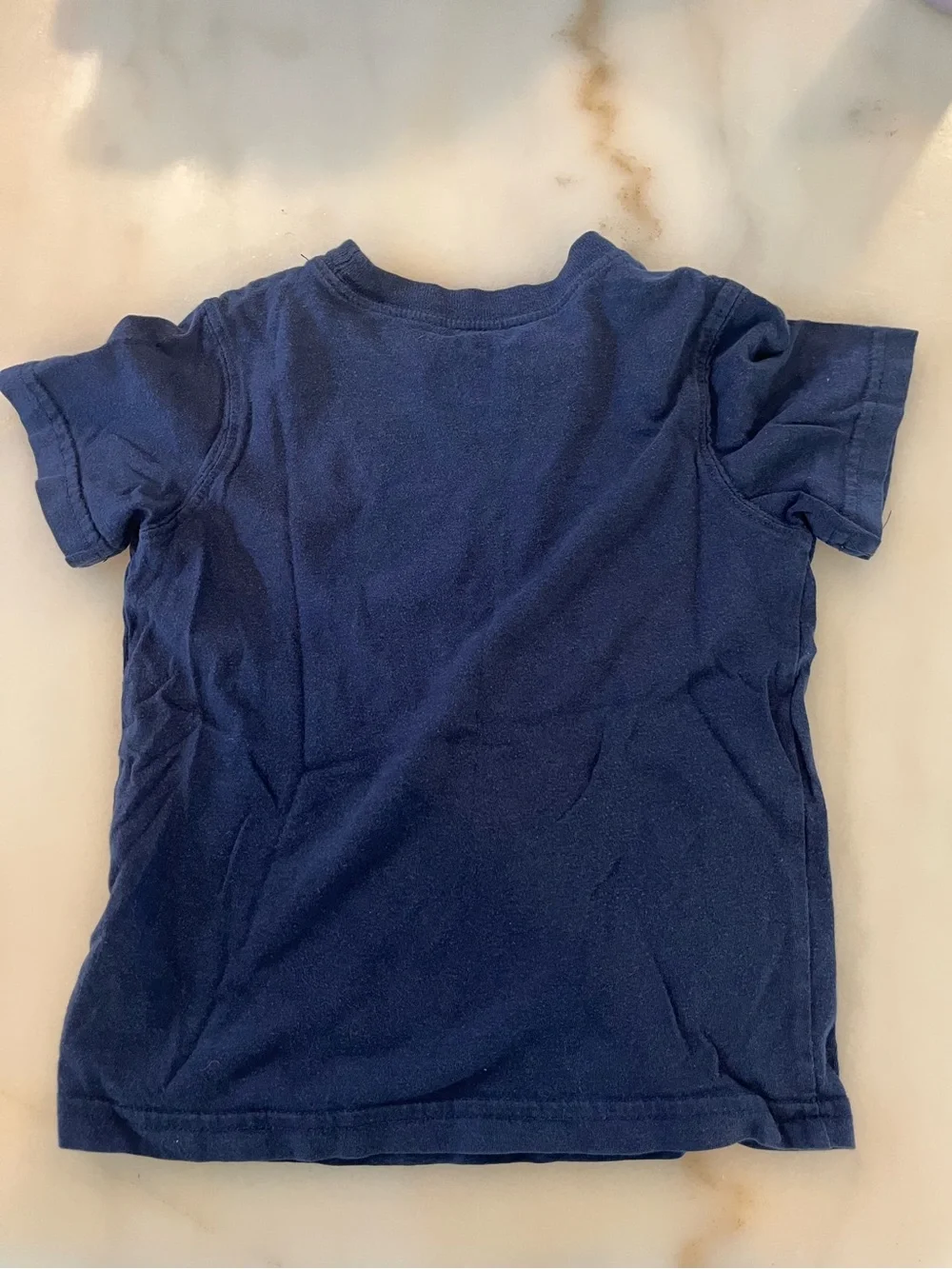 Carter's Navy Short-Sleeve 